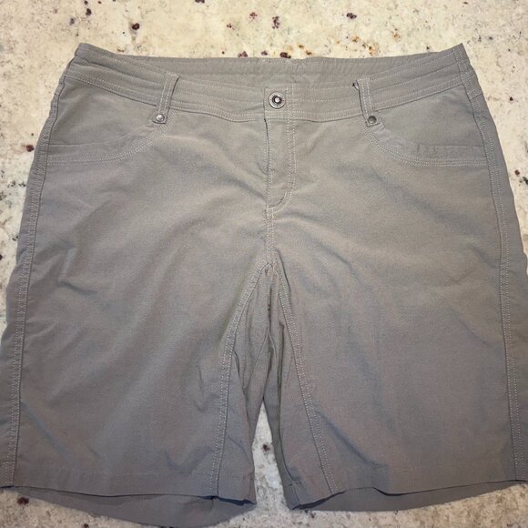 KUHL 9" Shorts, Grey, Size 14 - Picture 1 of 6
